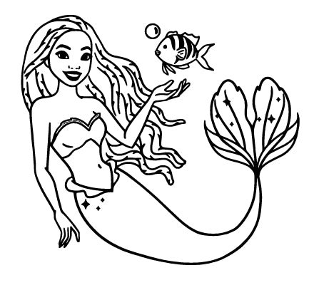 The Little Mermaid Original Ariel "Halle Bailey"
